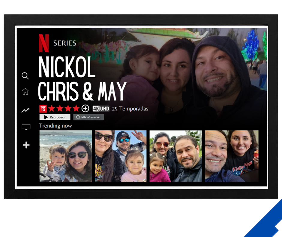 Marco de Foto estilo Netflix