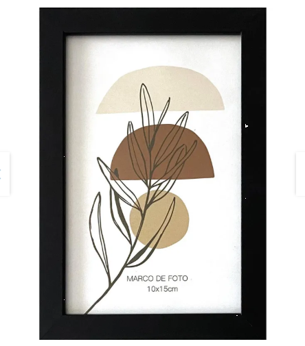 Marco con foto tamaño 10x15 cm