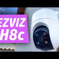 Camara H8C IP WiFi 2MP IA Audio Auto Tracking Sirena Y Luz 4mm Ezviz